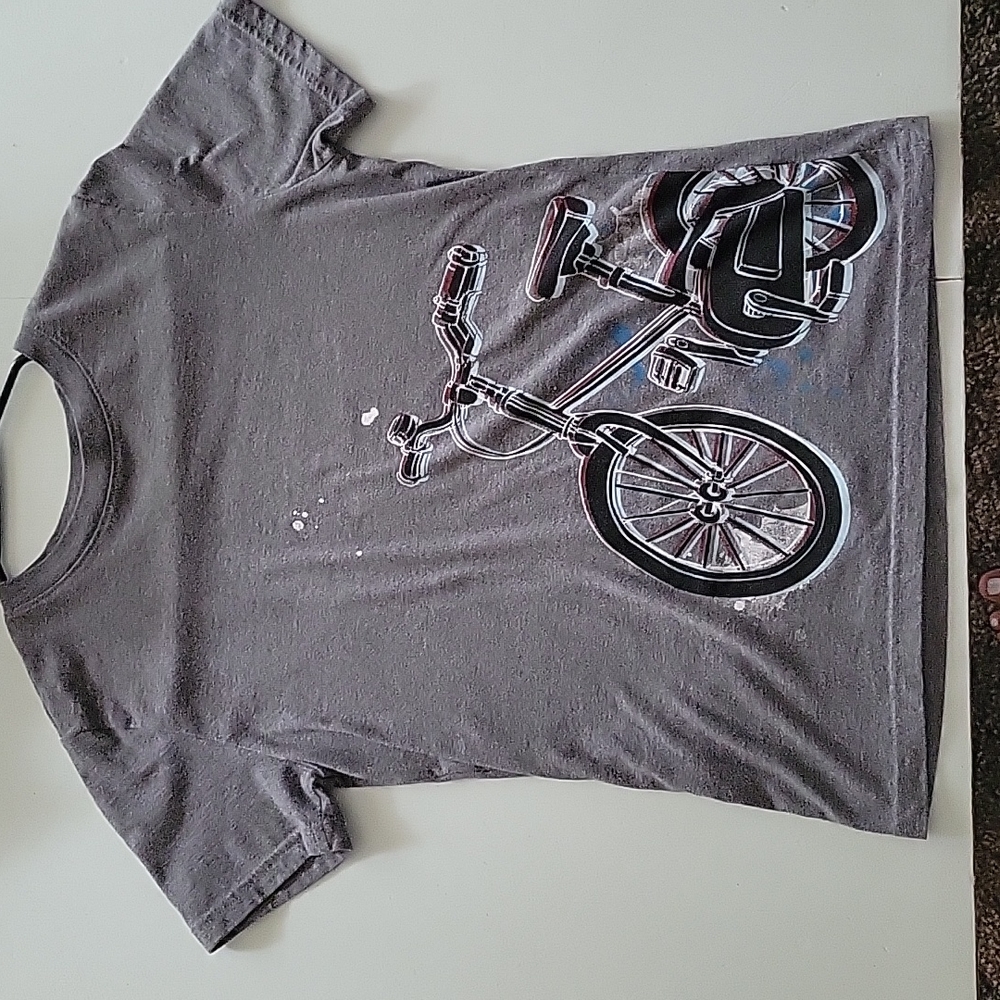Boys gray cat & jack short sleeved shirt